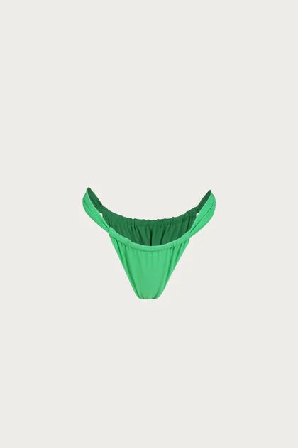 Ruched Bottom (Kelly Green) | SAME