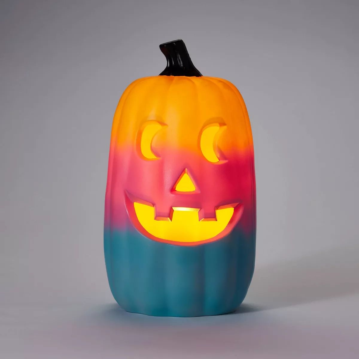 Light Up Ombre Night of the Vivid Dead Pumpkin Halloween Scene Prop - Hyde & EEK! Boutique™ | Target
