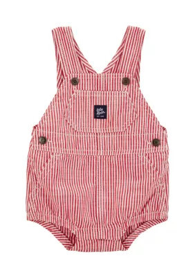 OshKosh B'gosh Baby Boys Hickory Bubble Overalls, 3 Months | Belk