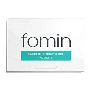 FOMIN - Antibacterial Paper Soap Sheets for Hand Washing - (100 Sheets) Unscented Portable Travel... | Amazon (US)