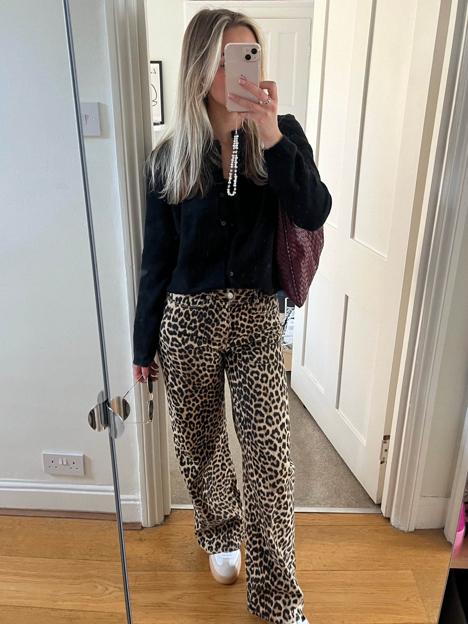 Leopard print jeans 🤎

#LTKuk #LTKautumn