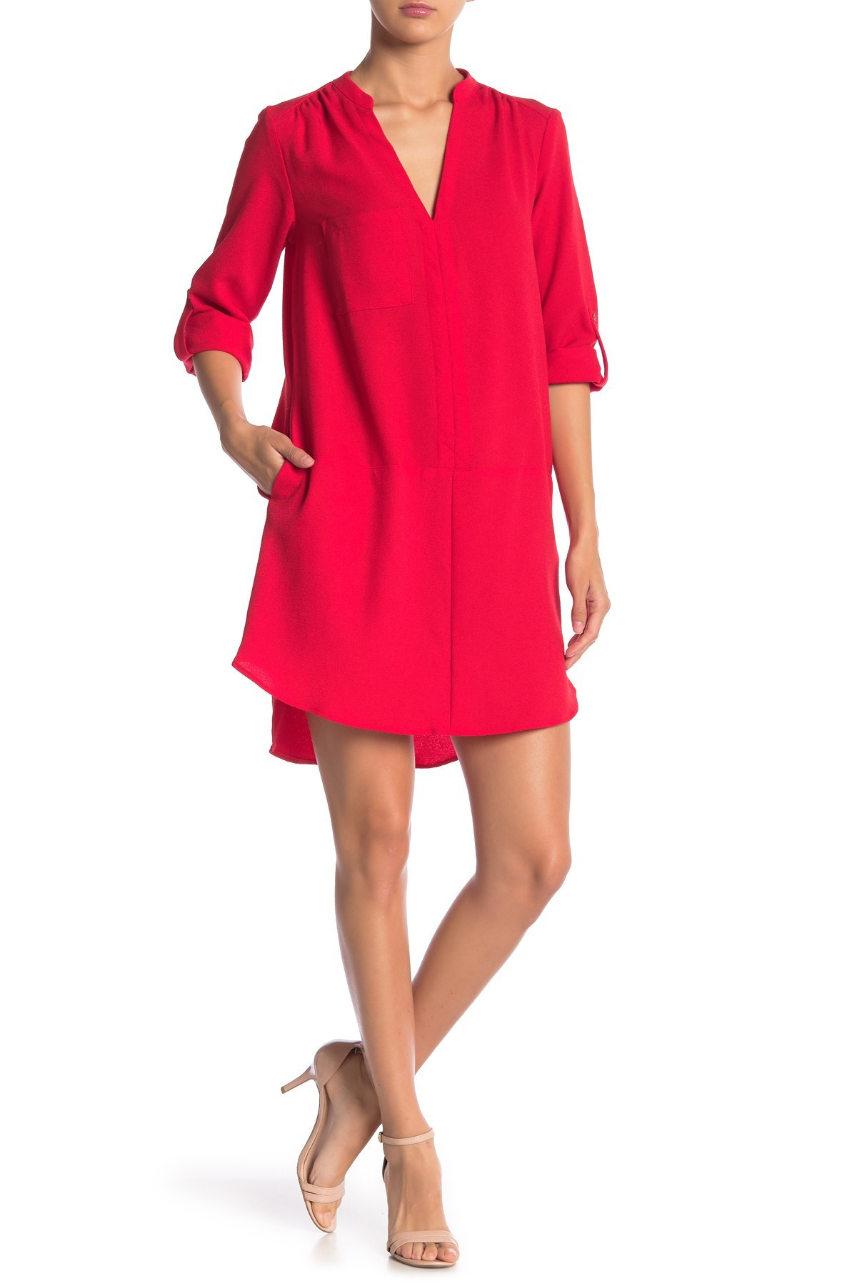 Novak 3/4 Sleeve Shift Dress | Nordstrom Rack