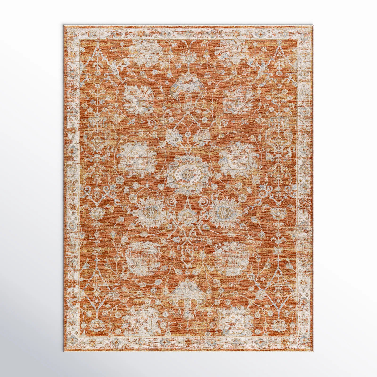 Birch Lane™ Conlan Oriental Burnt Orange Area Rug & Reviews - Wayfair Canada | Wayfair North America