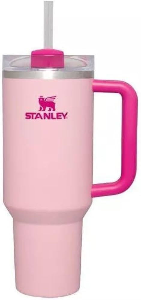 Stanley 40oz Stainless Steel H2.0 FlowState Quencher Tumbler Flamingo | Amazon (US)