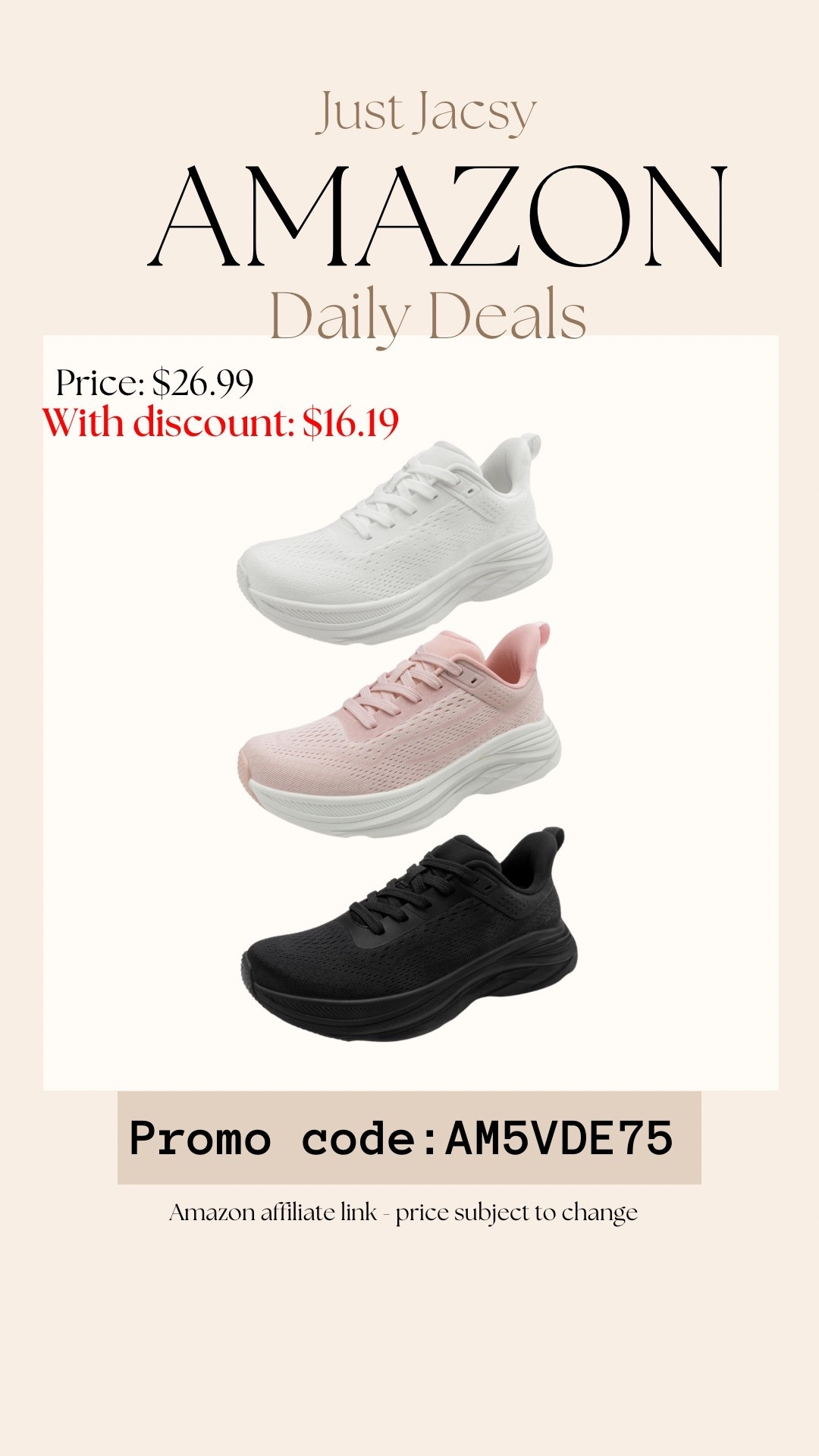 Tennis shoes on sale! Enter code at checkout


women’s shoes, tennis shoes, amazon, amazon deal

#LTKSaleAlert #LTKActive