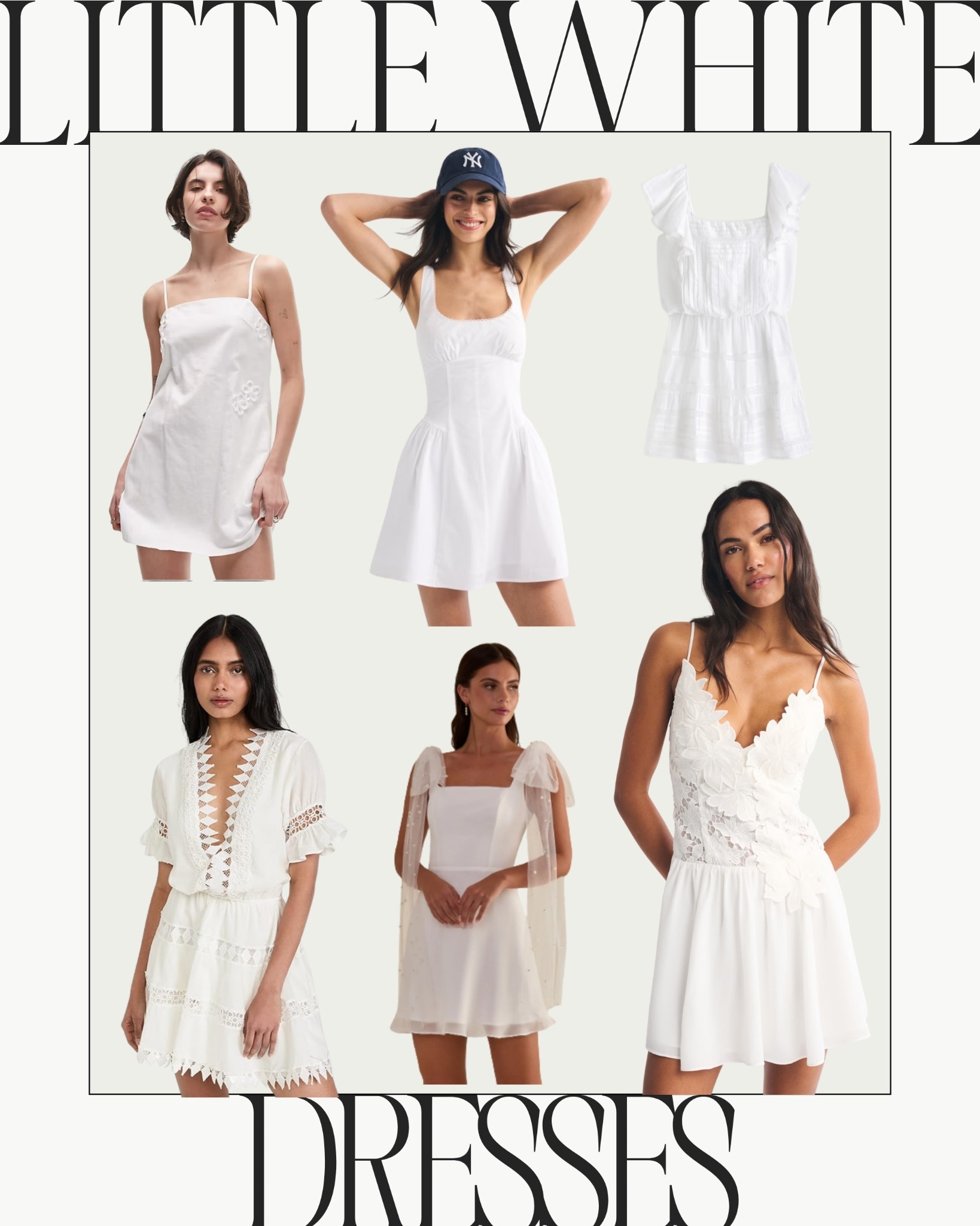 Little white dresses // white dress // white dresses // spring // spring dress // spring dresses // bride // bachelorette // vacation 

#LTKTravel #LTKWedding #LTKSeasonal