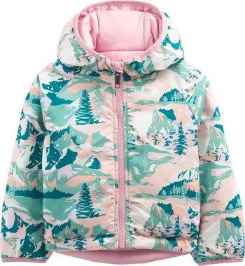 Perrito Reversible Water Repellent Hooded Jacket | Nordstrom