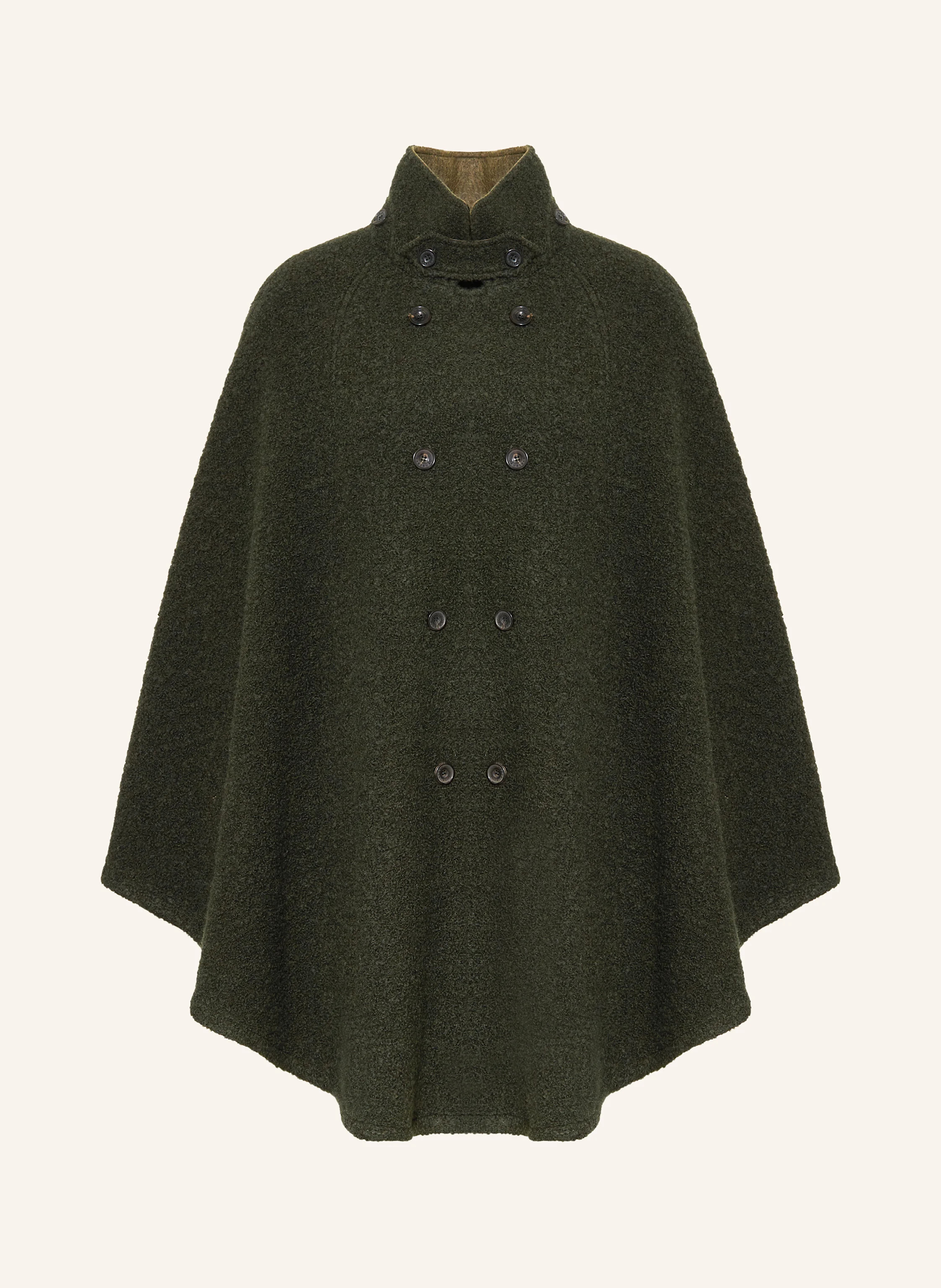 HABSBURG Bouclé-Cape FRANZISKA in dunkelgrün | Breuninger (DACH)