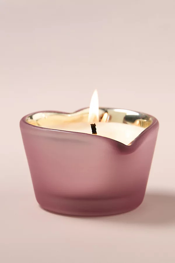 Edwina Gourmand Sweet Tonka & Vanilla Heart Candle | Anthropologie (US)