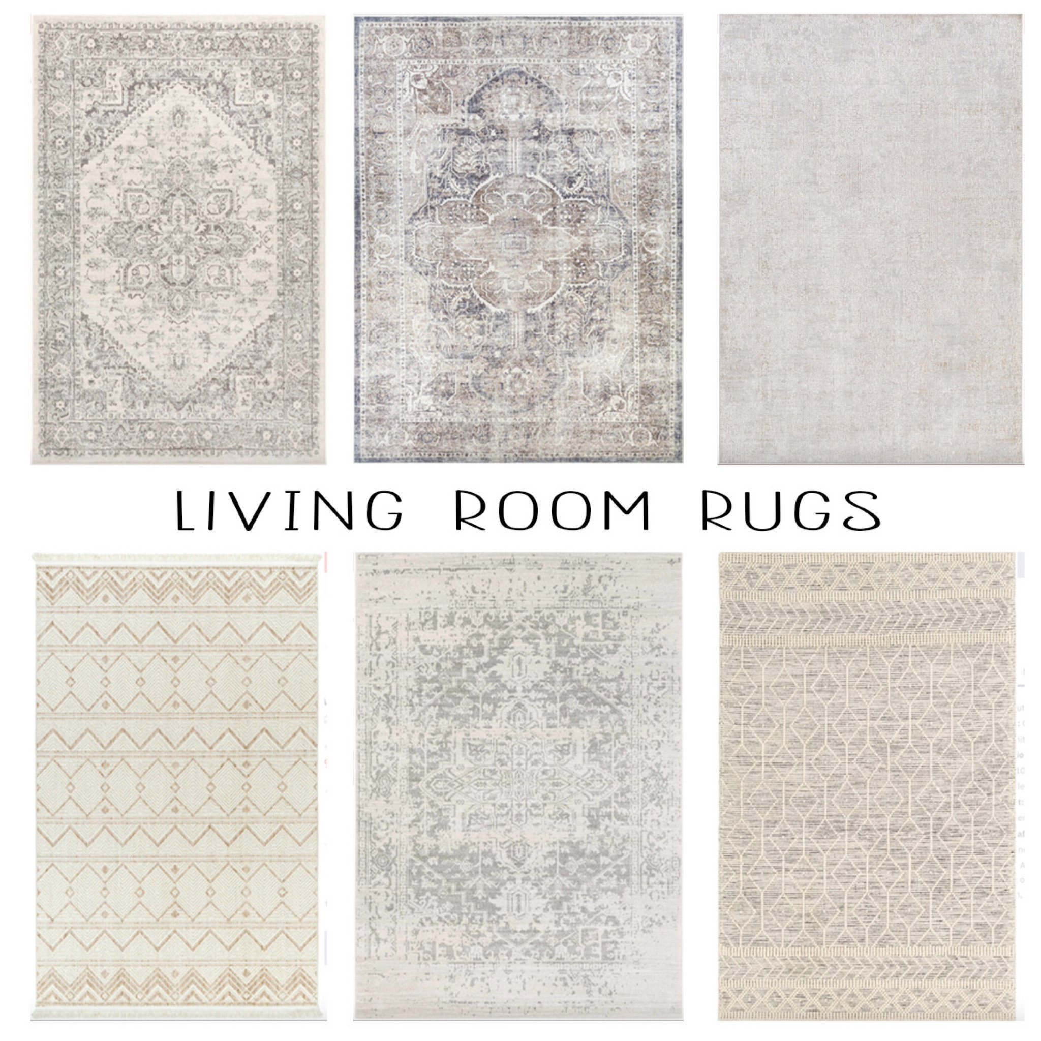 Living room rugs. Boutique rugs. Neutral rugs. Washable rugs  

#LTKFind #LTKhome #LTKSeasonal
