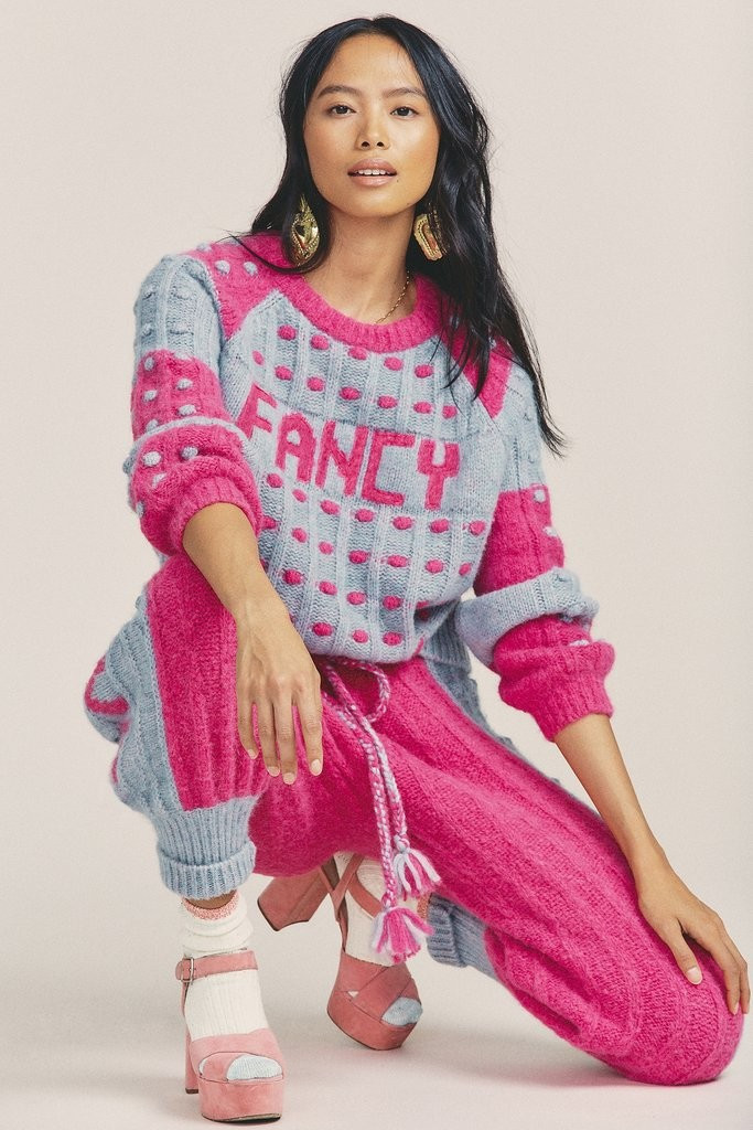 Ellyn Crewneck Pullover | LOVESHACKFANCY