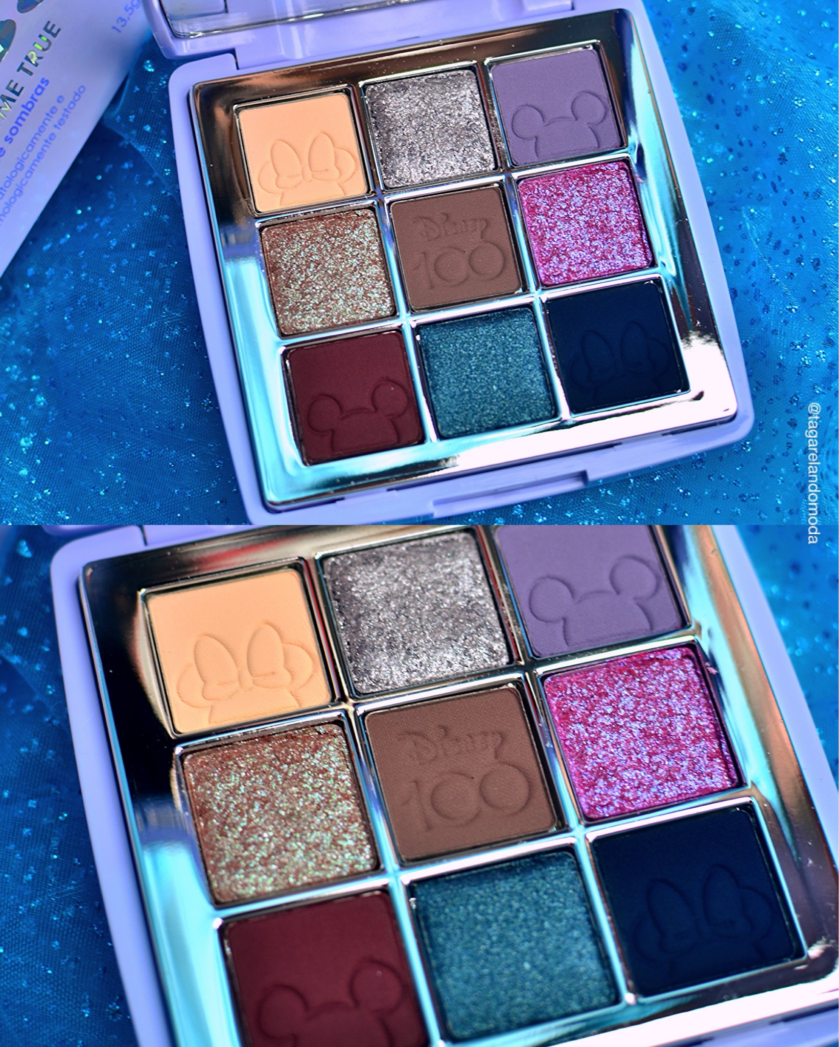 Paleta “All Eyes On Minnie” da coleção Minnie Mouse e Paleta “Dreams Come True” da coleção Disney 100 anos, ambas de Linha Bruna Tavares, para um post de consultas e comparativos e também de apreciação, pois sou completamente apaixonada nas duas e acho que juntas elas formam a combinação dos sonhos 🥹😍🤤 
.
Ambas possuem mesma fórmula para sombras matte, com pigmentos micronizados, que aderem totalmente a pele já no primeiro contato, fixando completamente e evitando sujeira ao esfumar, pois não esfarelam nadinha. 
.
Ambas possuem sombras brilhantes tanto em pigmentos super fininhos, como pigmentos mais flocados, que refletem intensamente o brilho e suas sombras brilhantes são num acabamento ultra macio, que revelam uma textura que mais parece estar “molhada” deixando um efeito belíssimo na pele. 
. 
Me conta aqui qual a tua preferida ? 🥰🥹 ps. Estou com mil combinações e ideias para produções com as duas, então vocês vão ter que me aguentar 😅😅
.
#paletabrunatavares #disney100 #minniemouse #maquiagemdisney #brunatavaresmakeup

#LTKbeauty #LTKbrasil #LTKxSephora