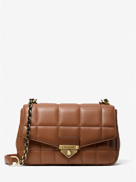 SoHo Large Quilted Leather Shoulder Bag | Michael Kors US