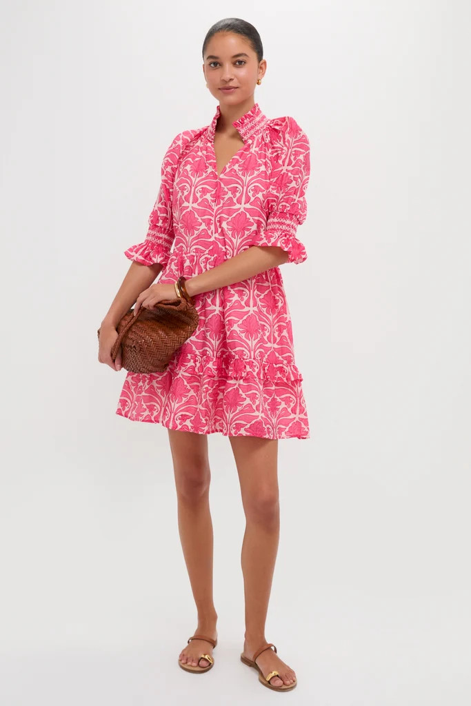 Guava Geo Floral Sarah Mini Dress | Tuckernuck (US)