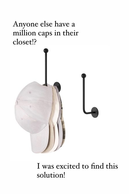Cap storage solution for your closet or entryway 🧢

#closet #storage #organization #springcleaning

#LTKhome