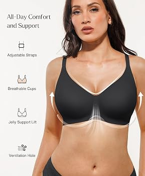 Popilush Bras for Women No Underwire Seamless Push Up Bra | Amazon (US)