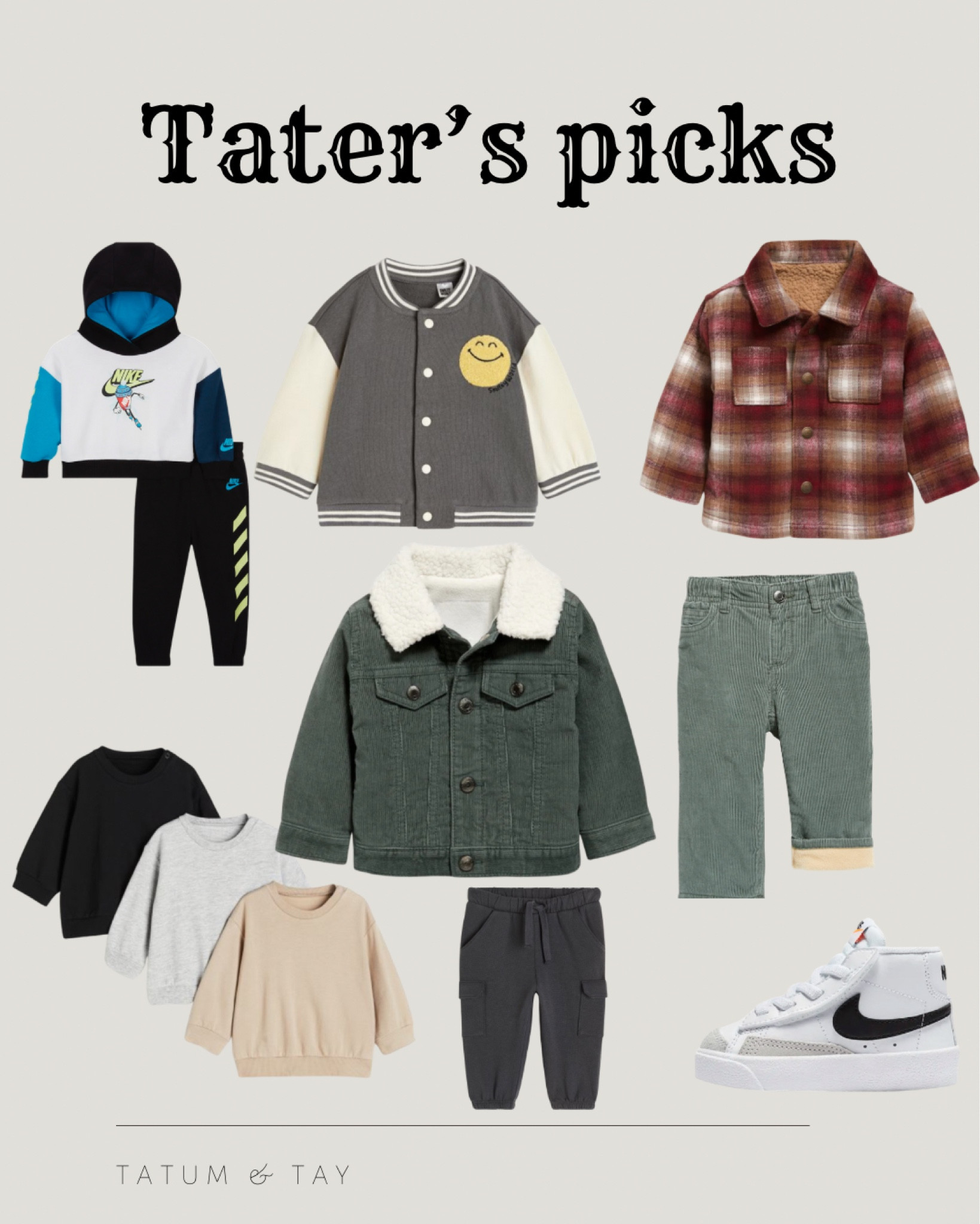 Nike, H&M, & Old Navyy

#LTKCyberSaleIE #LTKCyberWeek #LTKkids