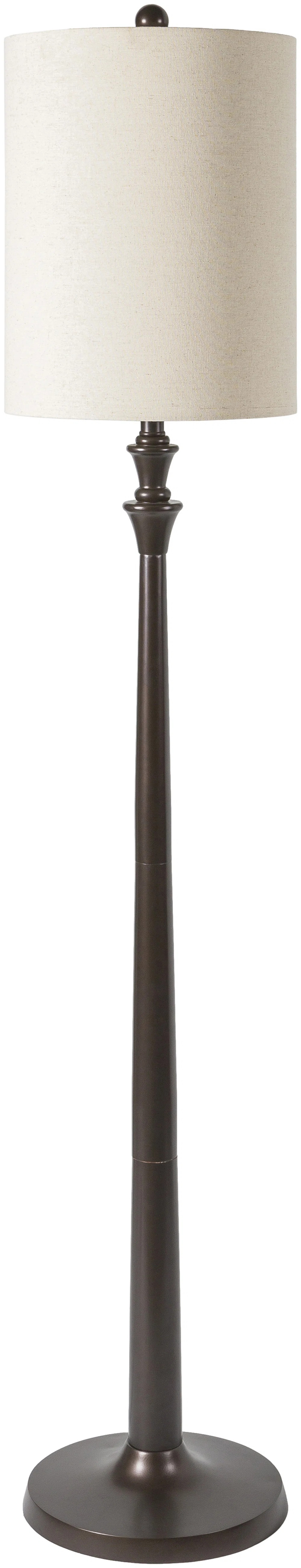 Alecs 64'' Black Traditional Floor Lamp | Wayfair North America