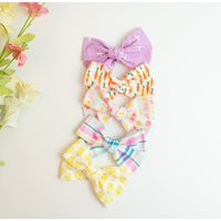 Easter Hair Bows, Girls Hair Bow, Carrot Bow, Chicks Baby Headband, Egg Outfit | Etsy (US)