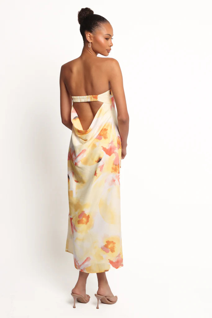 Hydra Maxi Dress - Yellow Floral | Petal & Pup (US)