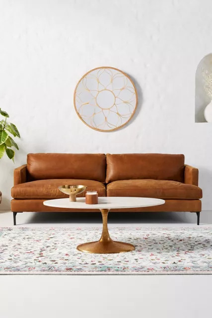 Bowen Leather Sofa | Anthropologie (US)