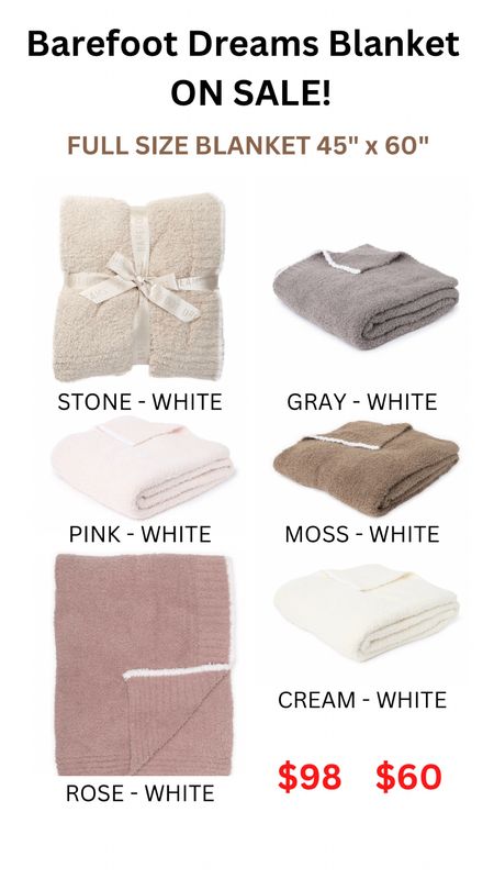 The best, softest blanket! Perfect to cozy up this winter, for babies, or even as a gift, everyone wants this blanket!😍❄️ don’t miss out on this amazing sale! 

#LTKCyberweek #LTKsalealert #LTKHoliday