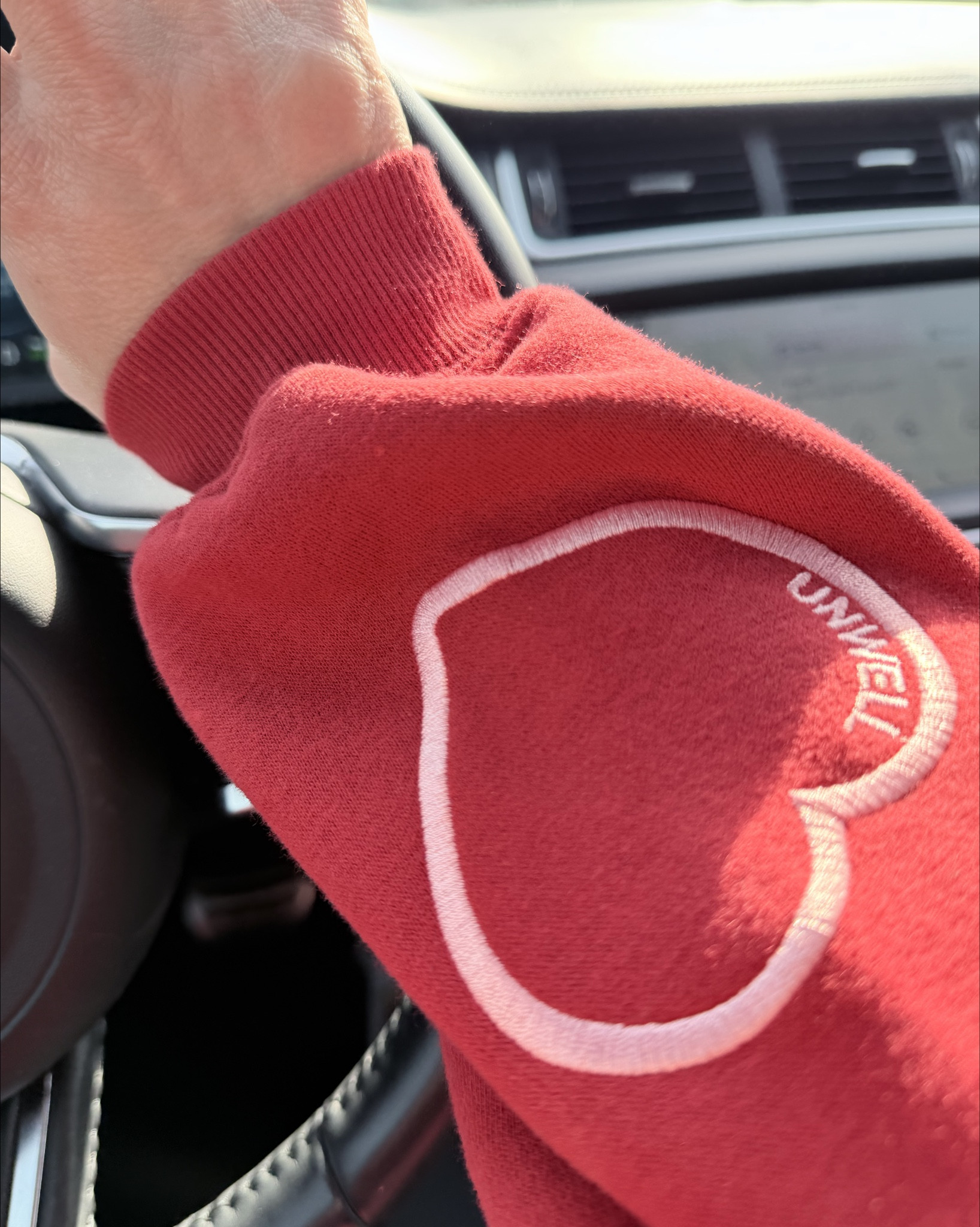 ♥️♥️♥️♥️ give me all the unwell!!!! This sweatshirt is beyond perfect!! i’m the details are so cute! Definitely fits over sized i was able to wear the XS with leggings and still feel comfortable. 

#LTKSeasonal #LTKmomlife #LTKValentine