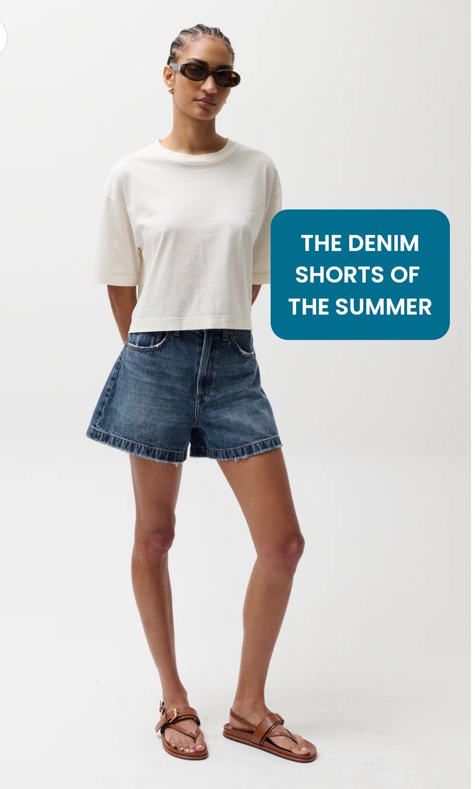 The denim shorts I’m eyeing for spring!! 