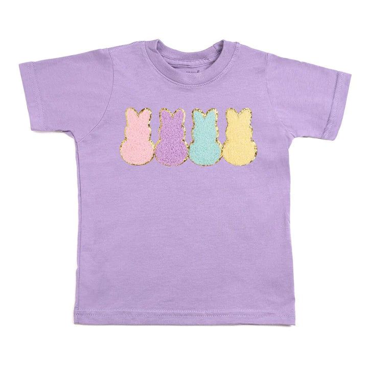 Sweet Wink Easter Peeps Patch Short Sleeve T-Shirt | JoJo Mommy
