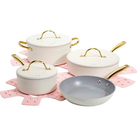 Hot cute are these white and gold nonstick pots and pans set?! They are $130 💗



#LTKHoliday #LTKGiftGuide #LTKhome