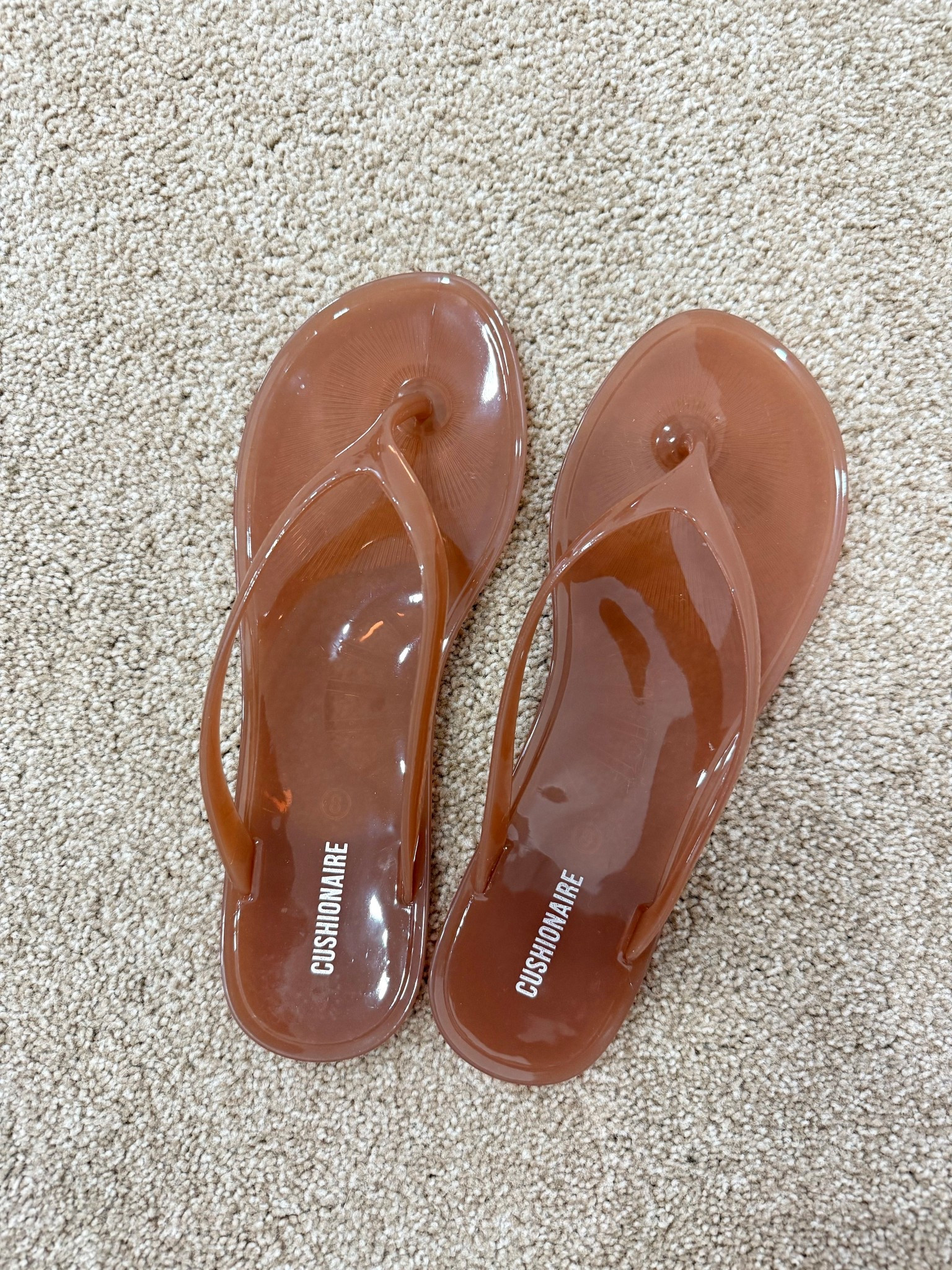 New jelly sandals from Amazon, I am in an 8 (I sized up from a 7.5) and these are the color whiskey 

#LTKFindsUnder50 #LTKShoeCrush #LTKSeasonal