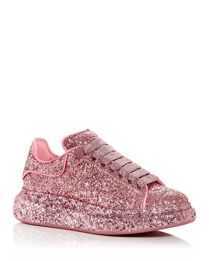 Women's Oversized Glitter Low Top Sneakers | Bloomingdale's (US)