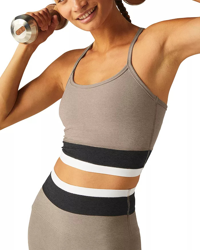 Spacedye Horizon Color Block Crop Tank Top | Bloomingdale's (US)