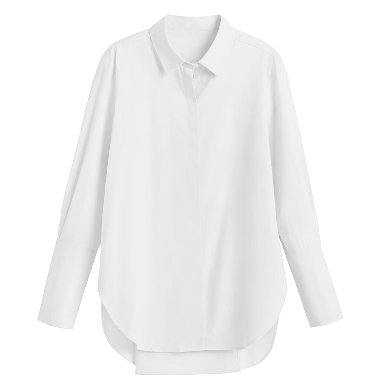 Poplin Overlay Shirt | Cuyana