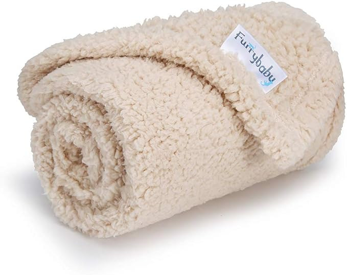furrybaby Premium Fluffy Fleece Dog Blanket, Soft and Warm Pet Throw for Dogs & Cats (Small (2432... | Amazon (US)