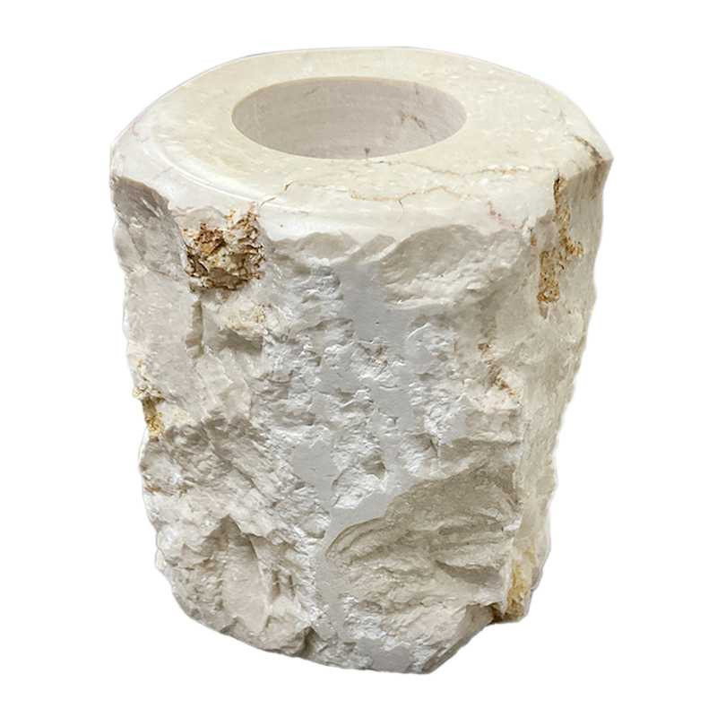 Marble Tealight Candle Holder, 4" | At Home
