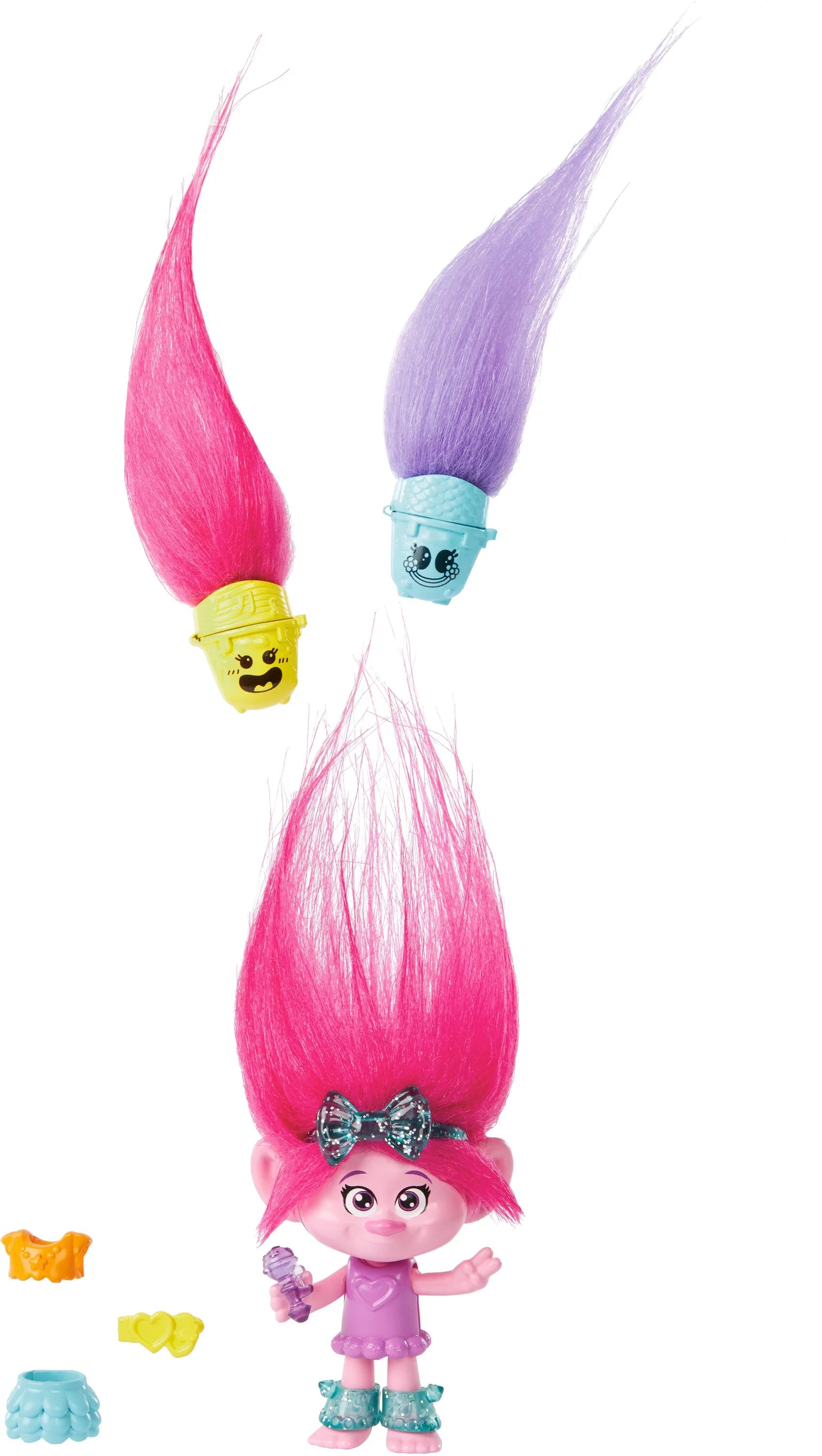 DreamWorks Trolls Band Together Hair Pops Poppy Small Doll & Accessories, Toys Inspired by the Mo... | Walmart (US)