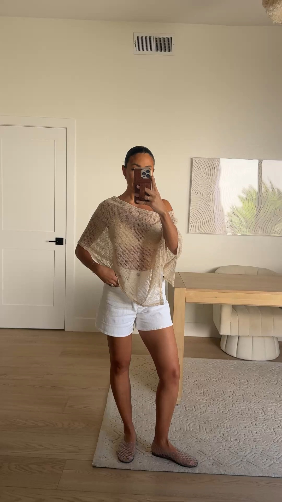 Walmart cape top for summer! I can’t get over it! I am in a size small. Paired it with @abercrombie denim shorts size 25 and my Amazon bralette

#LTKootd #LTKgrwm #LTKdayinmylife