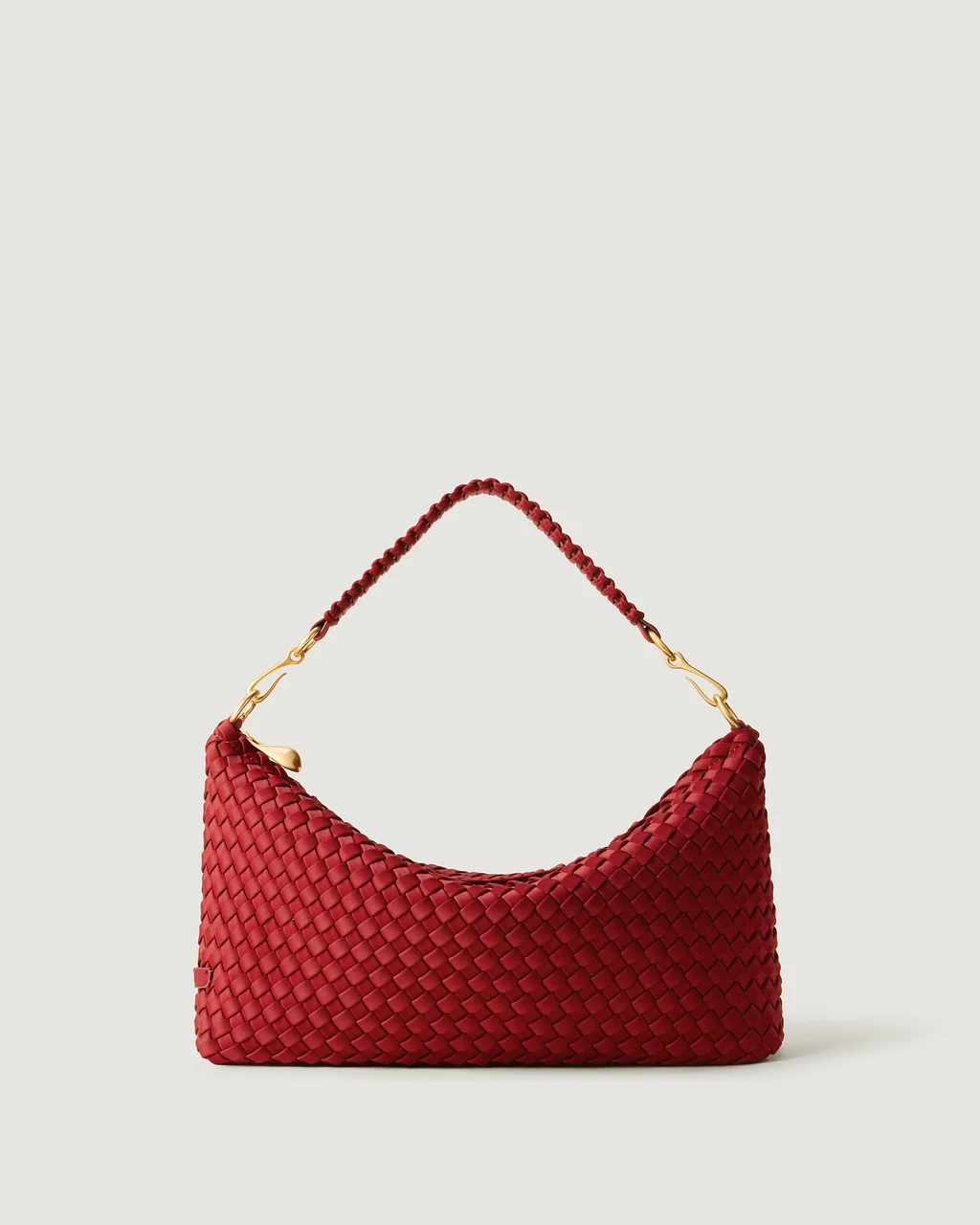 Porto Small Half-Moon Bag | Rosso | Naghedi