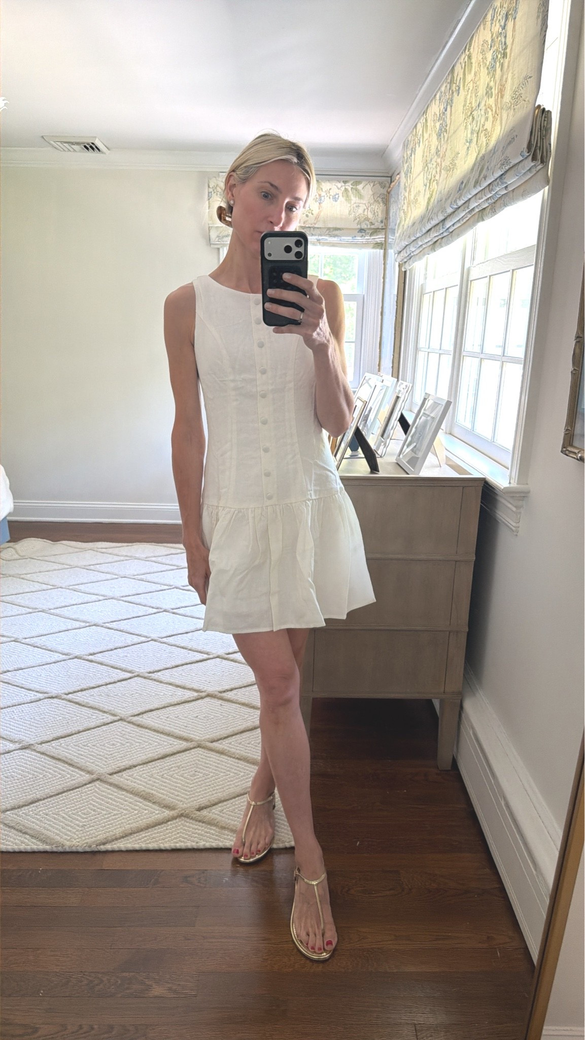 White dress under $90

#LTKootd