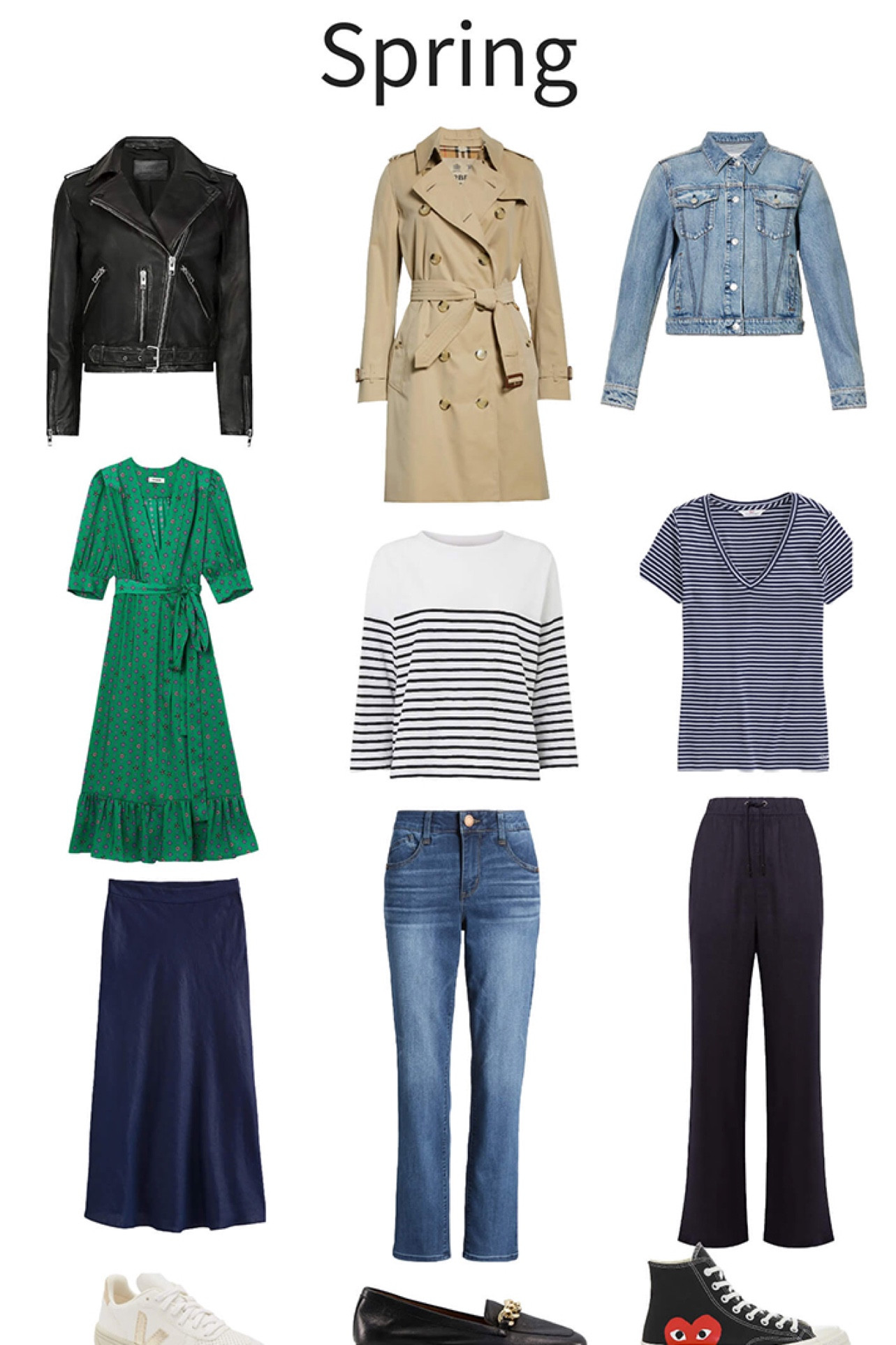 Spring mix and match wardrobe 

#LTKstyletip #LTKSeasonal