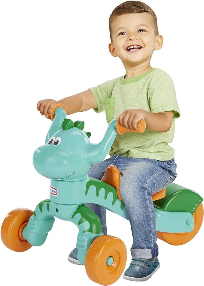 Little Tikes Go and Grow Dino Indoor Outdoor Ride On Toy Trike for Preschool Kids - Toddlers Dino... | Amazon (US)