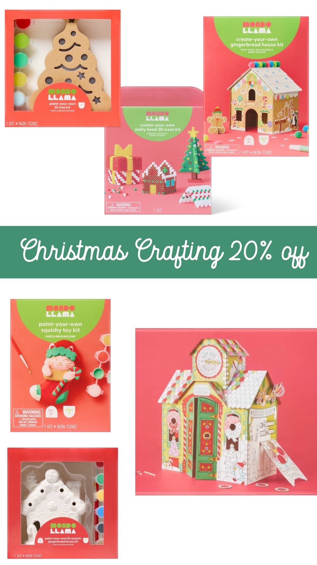 The cutest Christmas crafts are 20% off today only! 

#LTKFamily #LTKKids #LTKHoliday