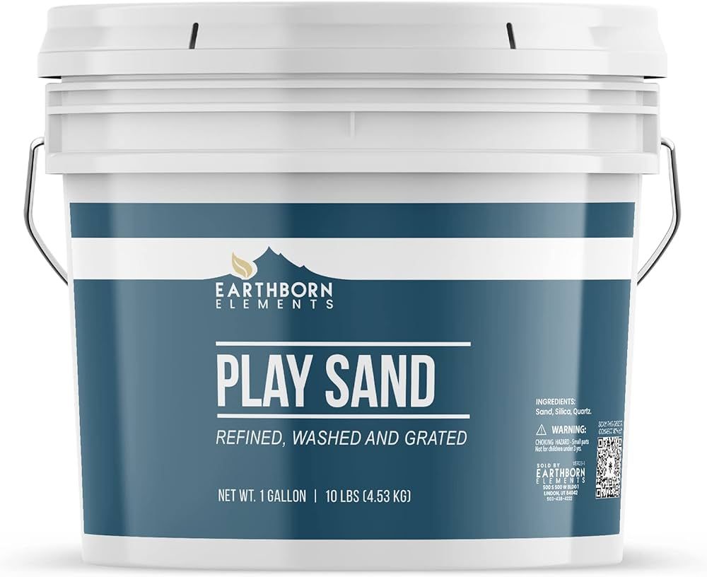 Earthborn Elements Play Sand (1 Gallon), Building & Molding, Indoor & Outdoor | Amazon (US)