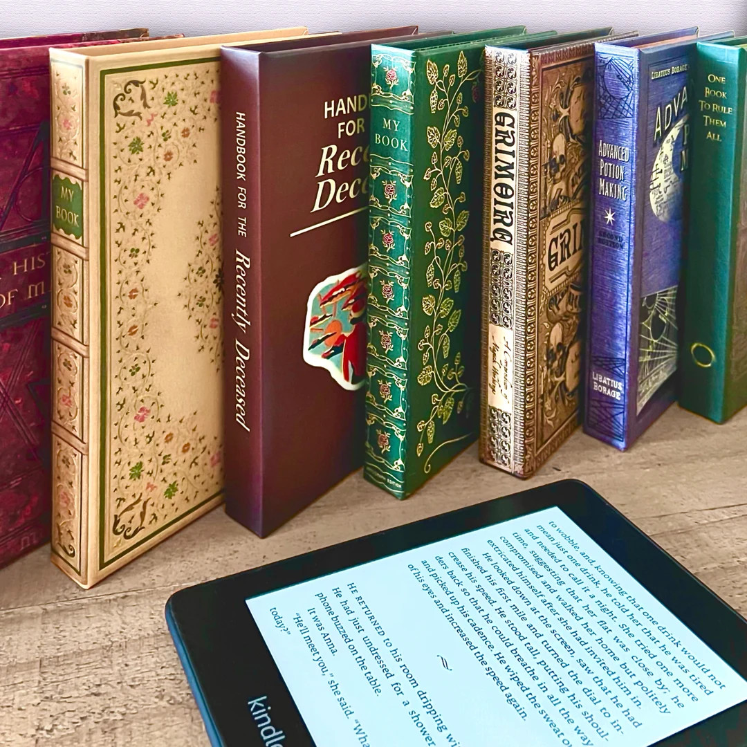 Klevercase Universal Kindle Paperwhite and eReader Case with Hardback Book Cover for Book Lovers | Etsy (US)