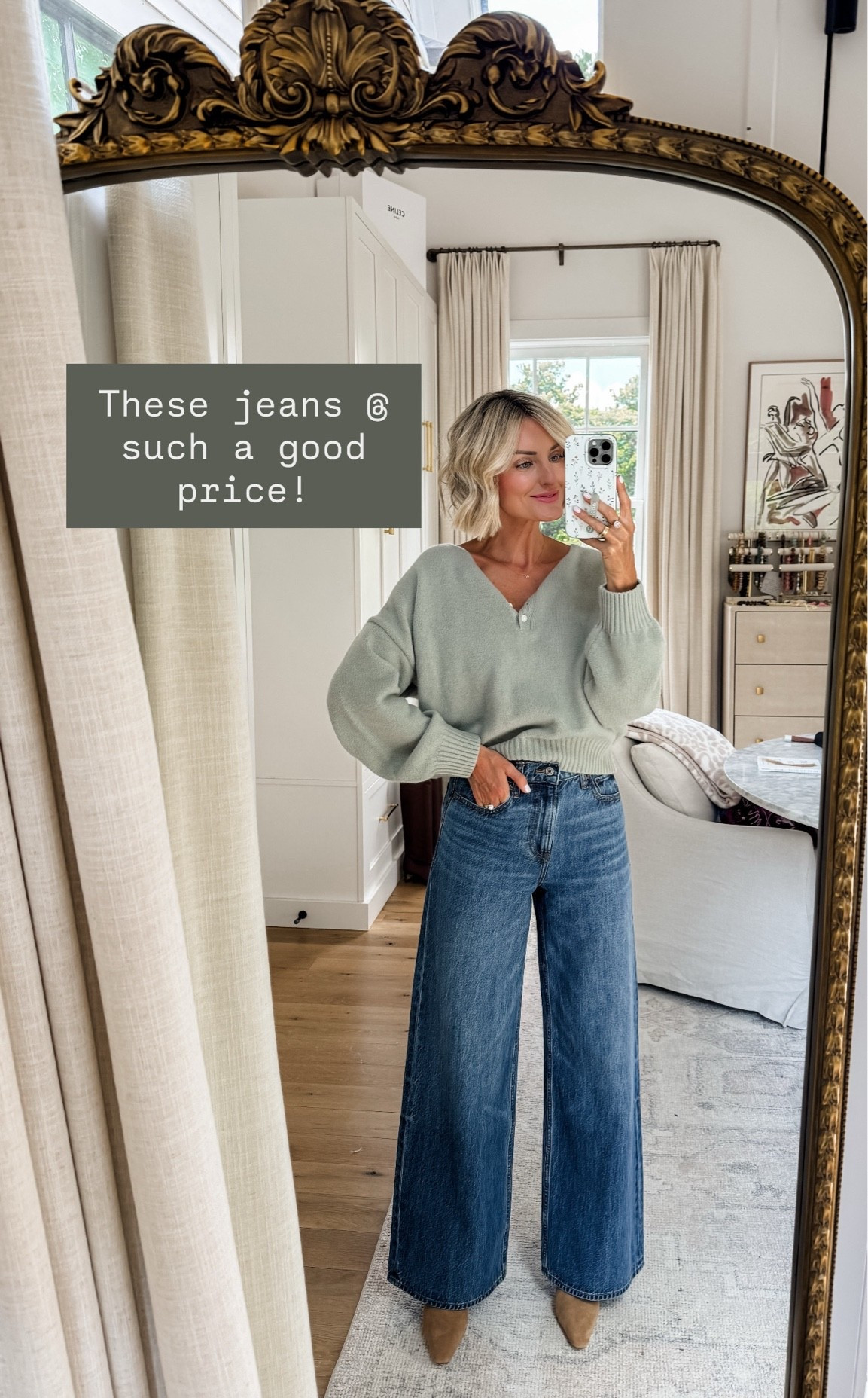 Grab these jeans on sale before fall! 😍 use my code AFLOVERLY for an additional 15% off! Wearing XS/25.

Loverly Grey, Abercrombie, wide leg jeans, wide leg denim, sale alert

#LTKSaleAlert