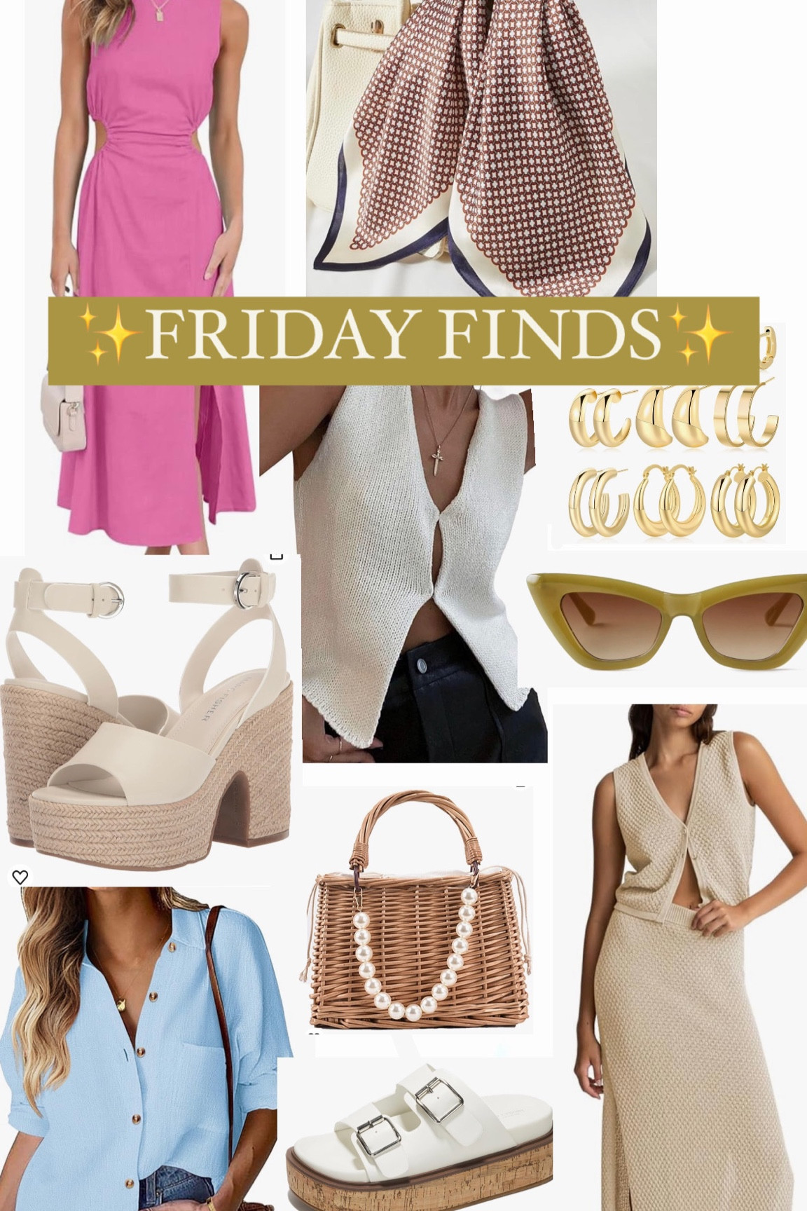 Some early summer Friday finds! 
Apricot wedges are super discounted Marc Fischer on Amazon 

#LTKfindsunder50 #LTKshoecrush #LTKfindsunder100