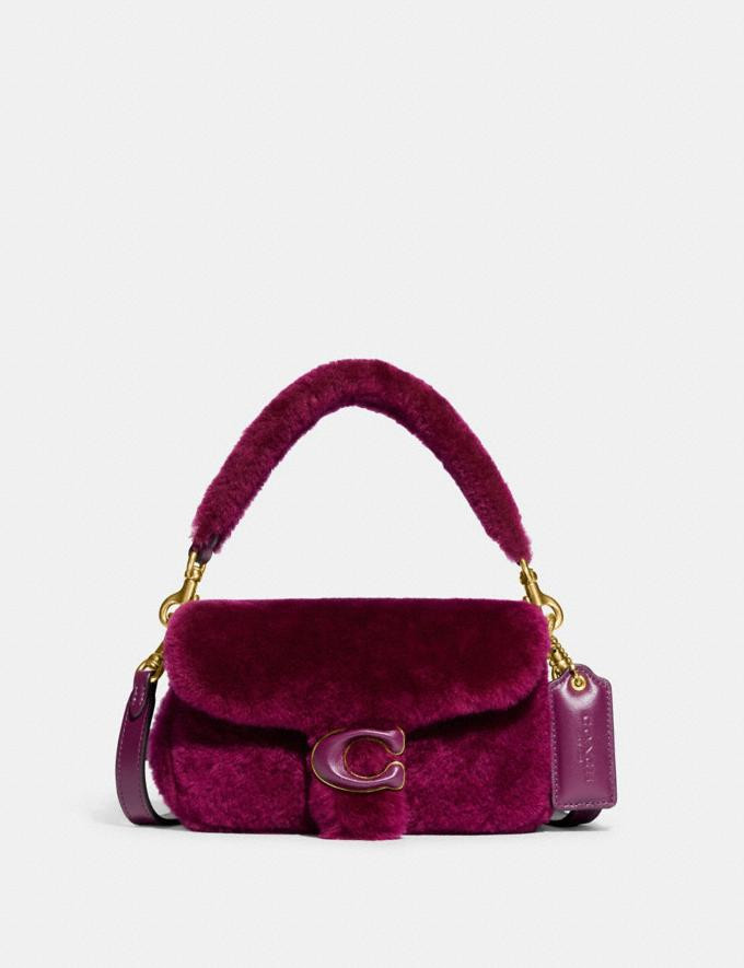 pillow tabby shoulder bag 18 in shearling | Coach (UK)