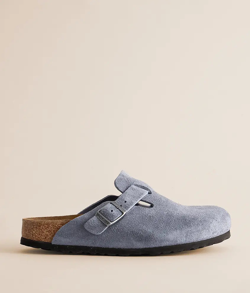 Boston Suede Clog | Buckle