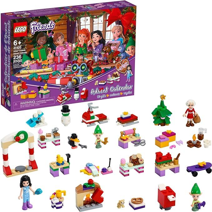 LEGO Friends Advent Calendar 41420, Kids Advent Calendar with Toys; Makes a Great Holiday Treat f... | Amazon (US)